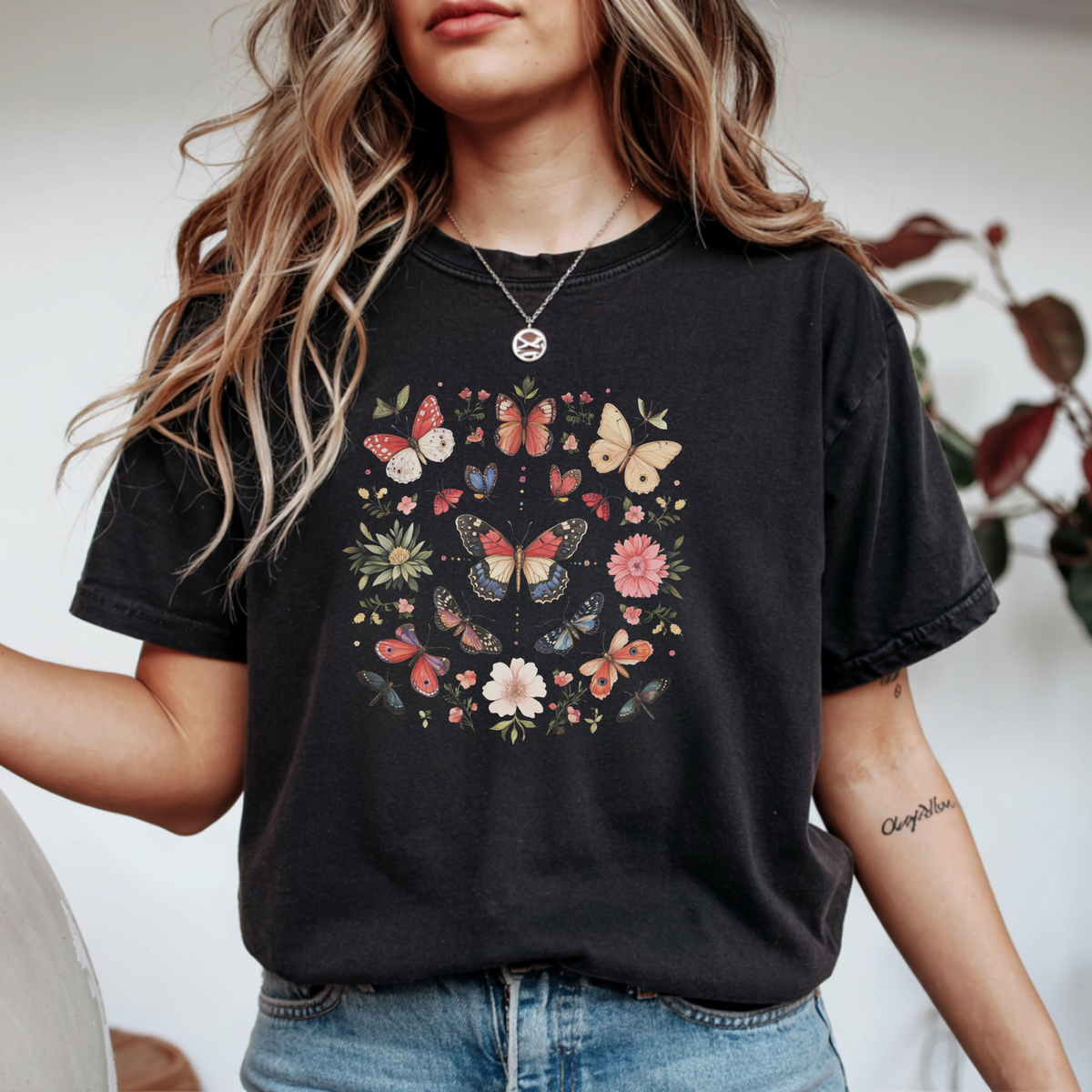Antique Butterfly & Moth Study Tee | Foxfire & Fable