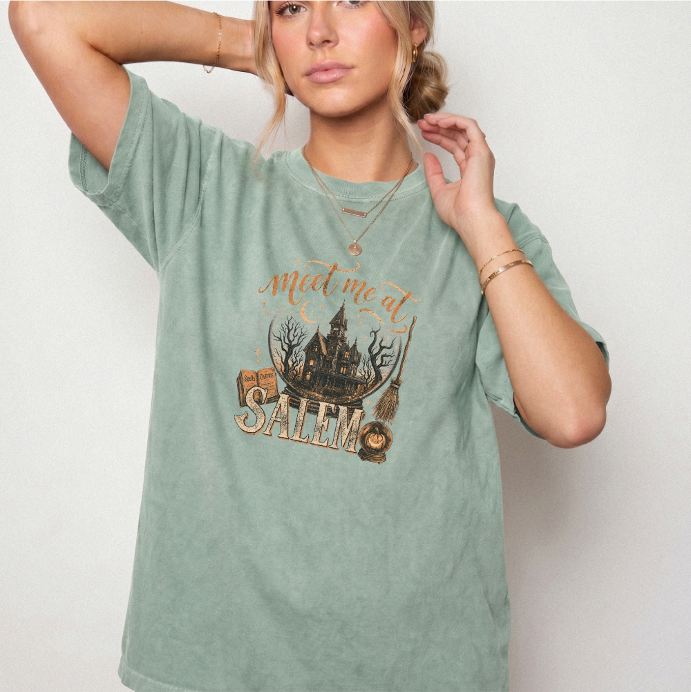 Meet Me at Salem Witchy Graphic Tee | Foxfire & Fable