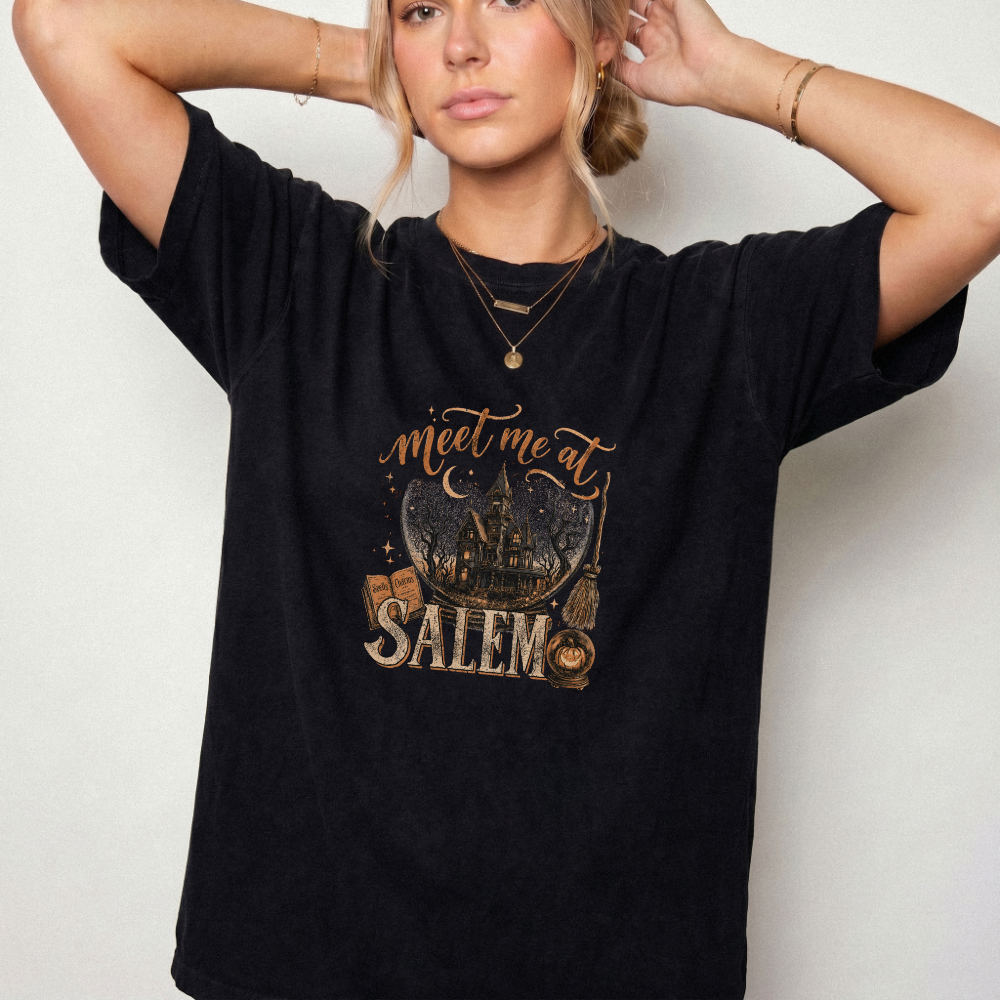 Meet Me at Salem Witchy Graphic Tee | Foxfire & Fable