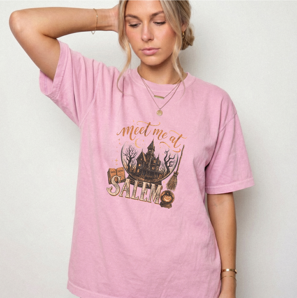 Meet Me at Salem Witchy Graphic Tee | Foxfire & Fable