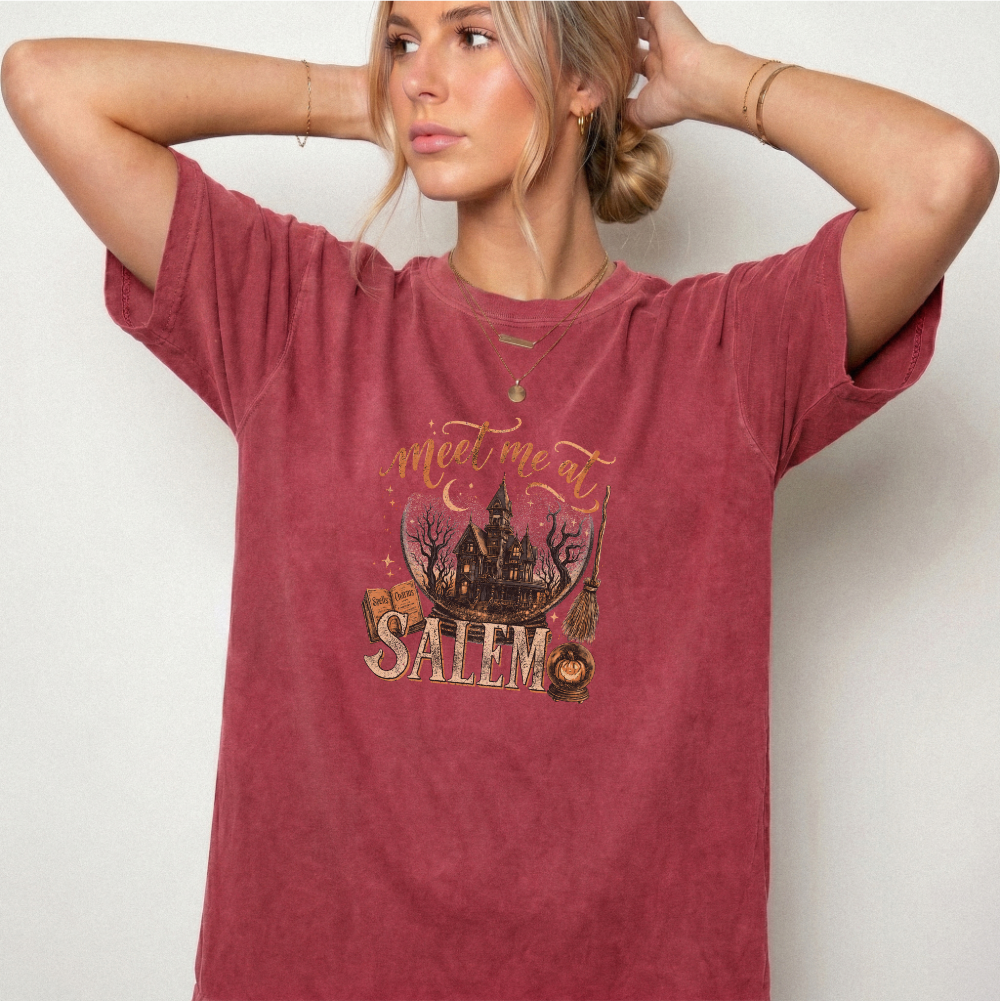 Meet Me at Salem Witchy Graphic Tee | Foxfire & Fable