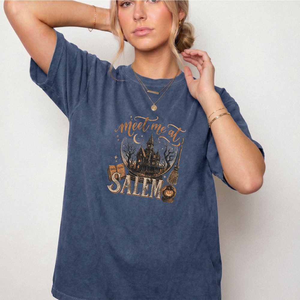 Meet Me at Salem Witchy Graphic Tee | Foxfire & Fable