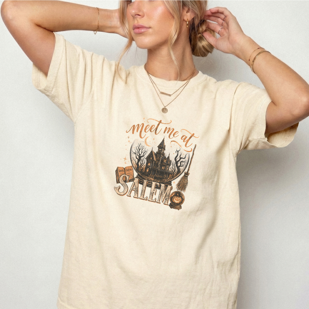 Meet Me at Salem Witchy Graphic Tee | Foxfire & Fable