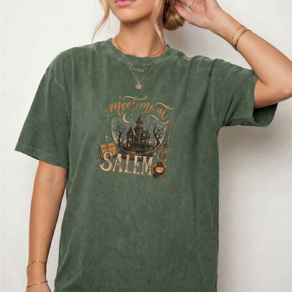 Meet Me at Salem Witchy Graphic Tee | Foxfire & Fable