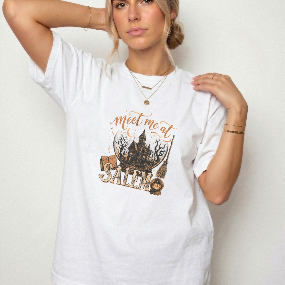 Meet Me at Salem Witchy Graphic Tee | Foxfire & Fable