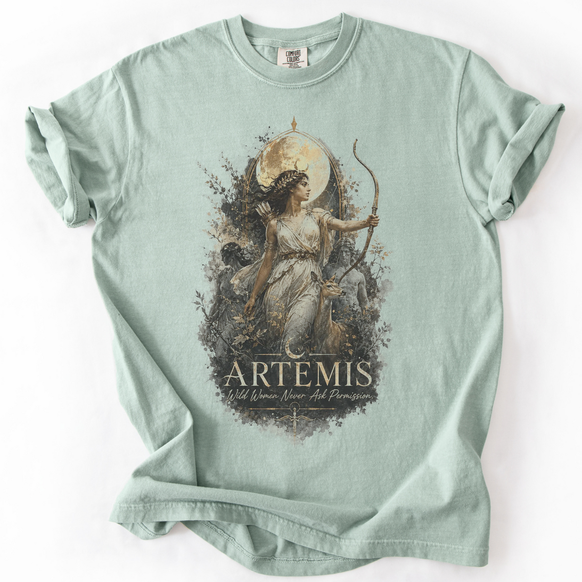 Artemis Wild Women Graphic Tee | Foxfire & Fable - Bay