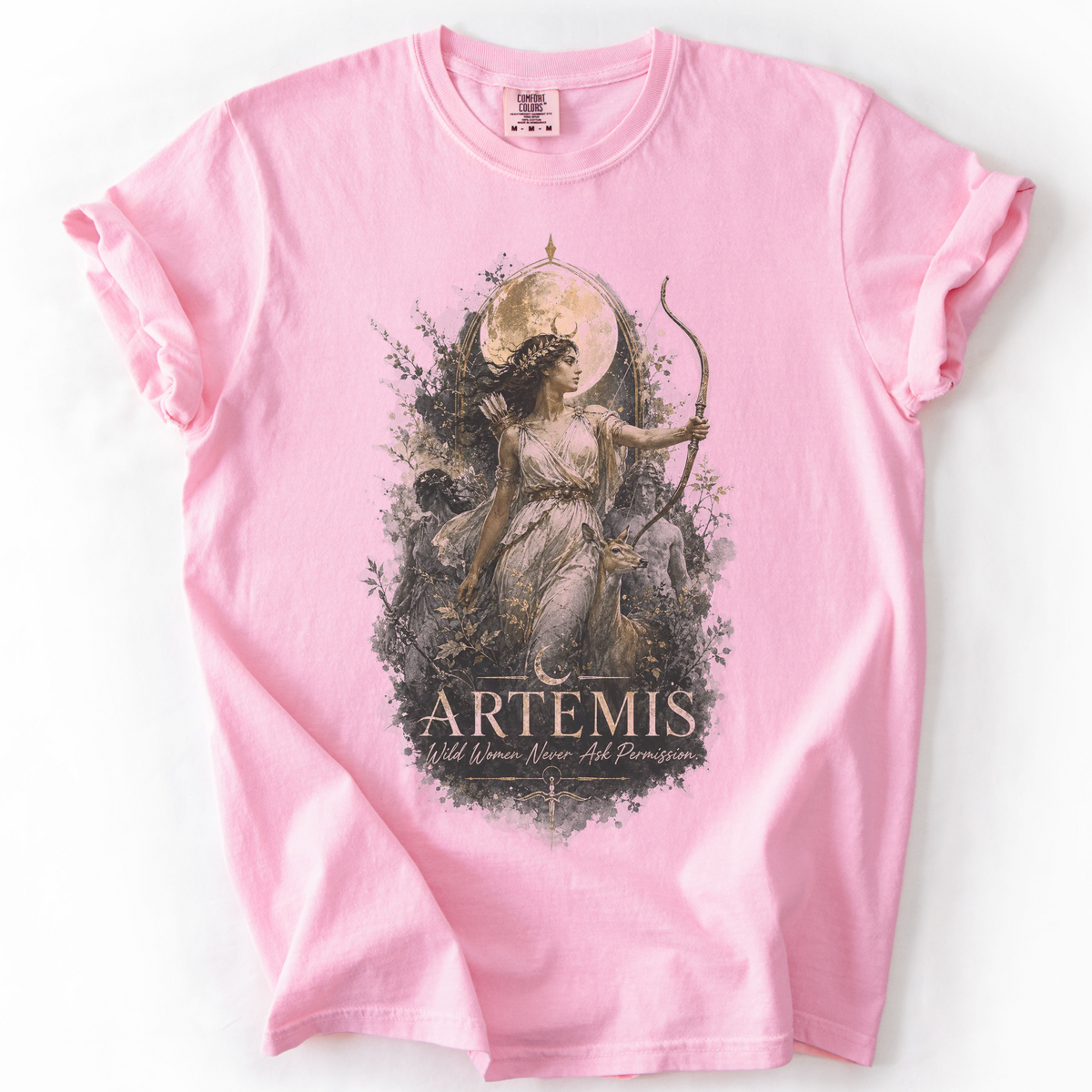 Artemis Wild Women Graphic Tee | Foxfire & Fable - Blossom