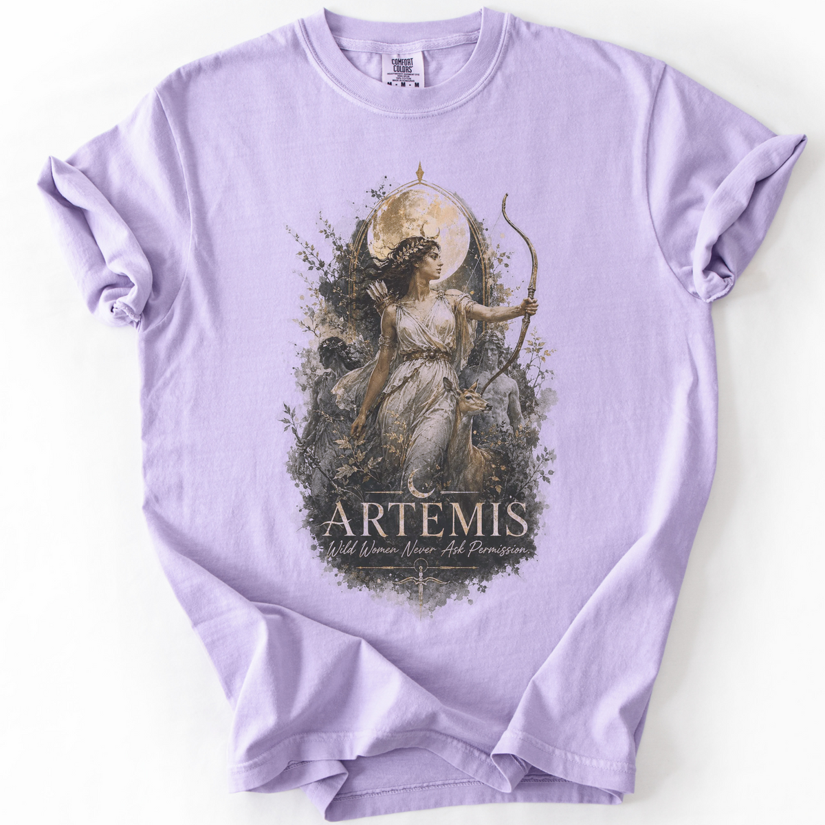 Artemis Wild Women Graphic Tee | Foxfire & Fable - Orchid