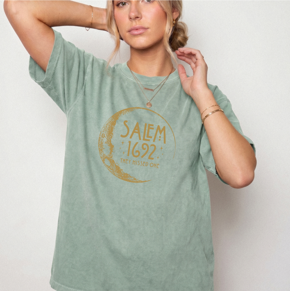 Salem 1692 They Missed One Witchy Moon Phase T-Shirt | Foxfire & Fable