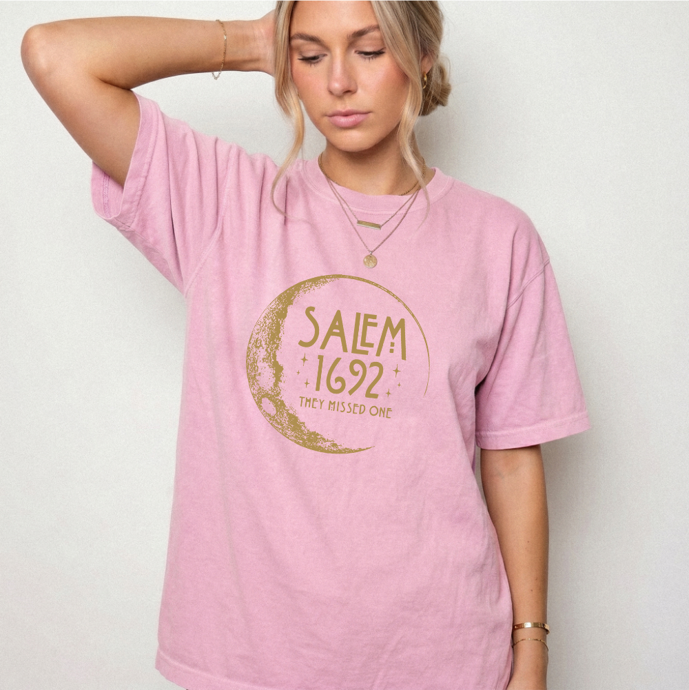 Salem 1692 They Missed One Witchy Moon Phase T-Shirt | Foxfire & Fable