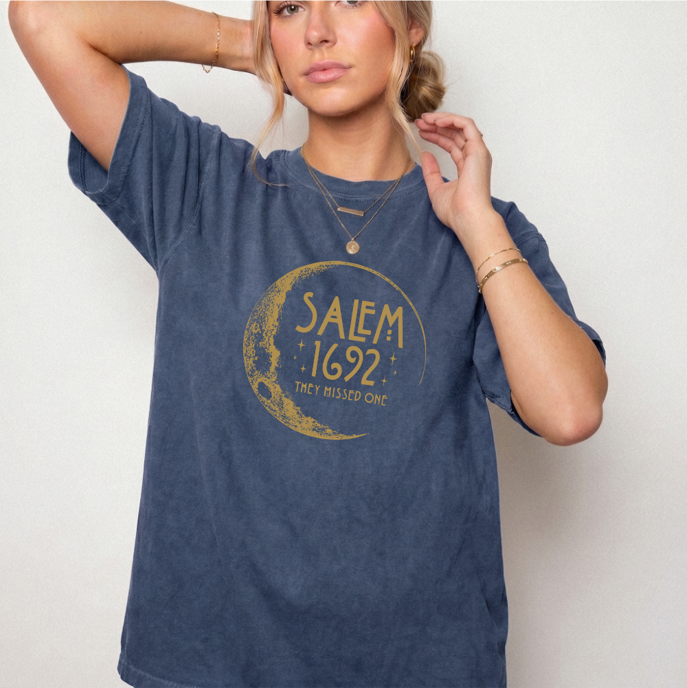Salem 1692 They Missed One Witchy Moon Phase T-Shirt | Foxfire & Fable