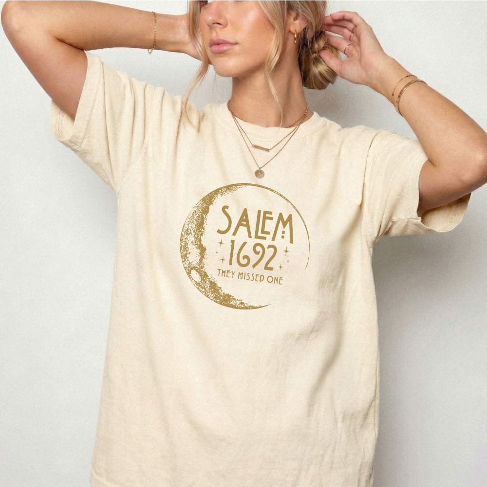 Salem 1692 They Missed One Witchy Moon Phase T-Shirt | Foxfire & Fable