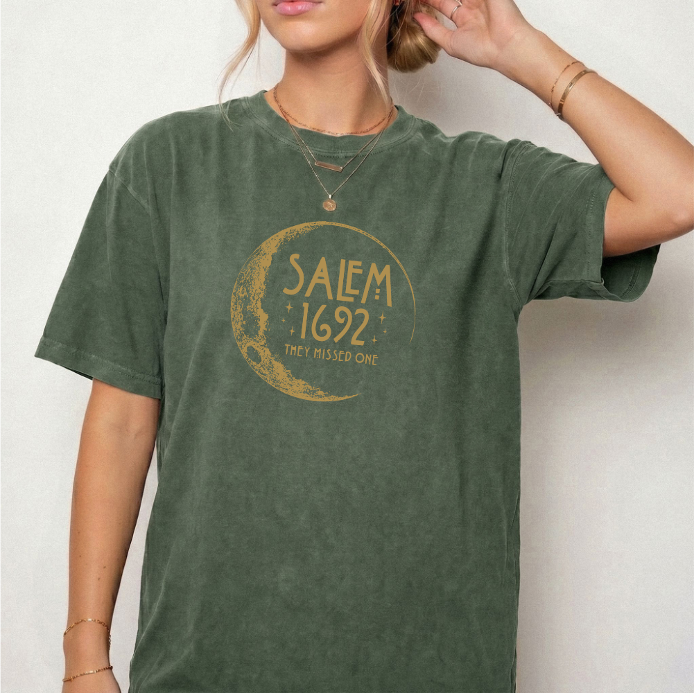 Salem 1692 They Missed One Witchy Moon Phase T-Shirt | Foxfire & Fable
