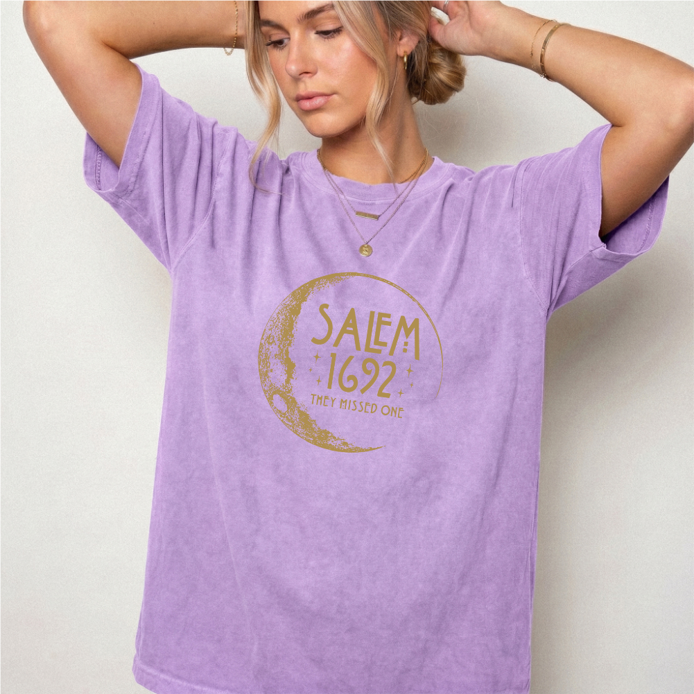 Salem 1692 They Missed One Witchy Moon Phase T-Shirt | Foxfire & Fable