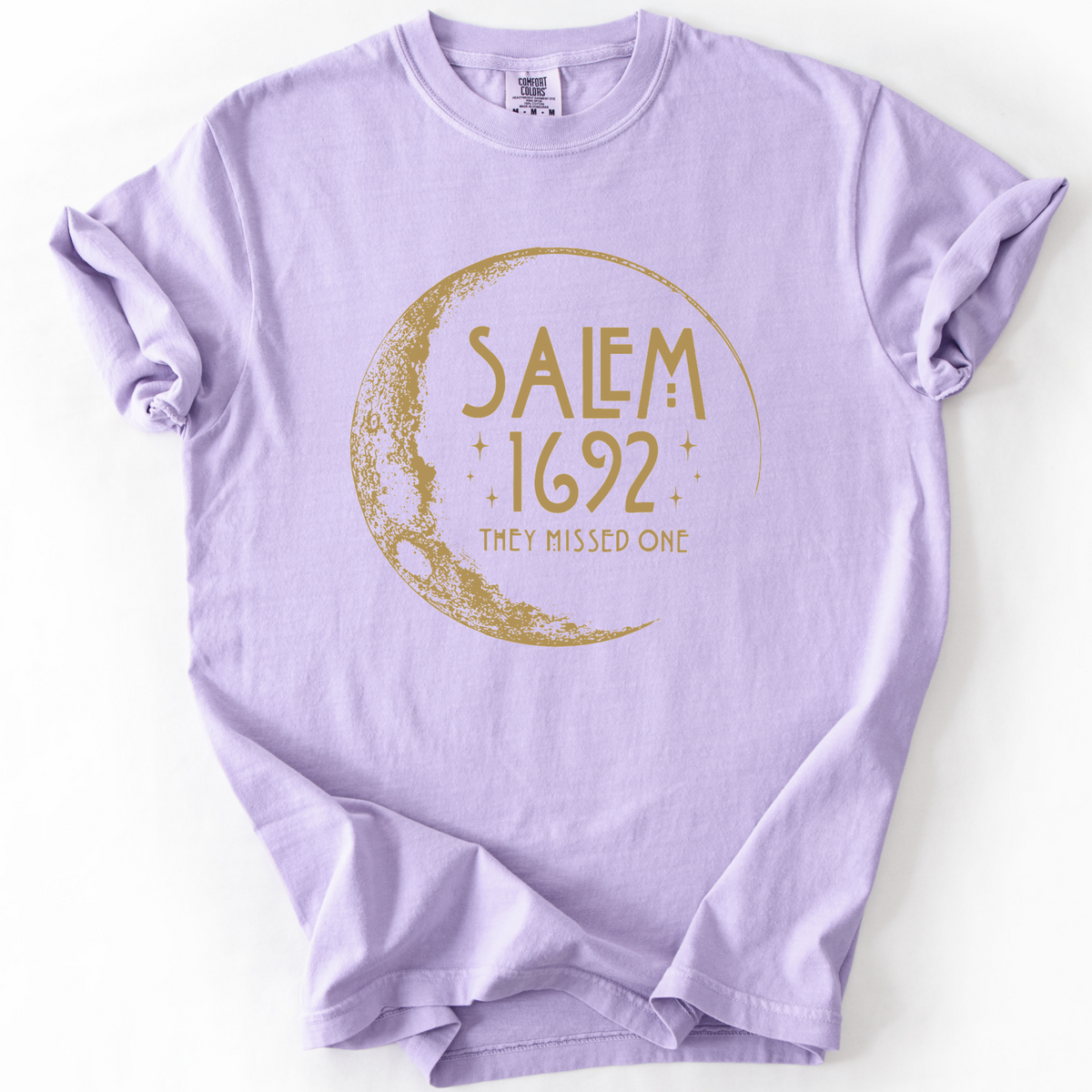 Salem 1692 They Missed One Witchy Moon Phase T-Shirt | Foxfire & Fable - Orchid
