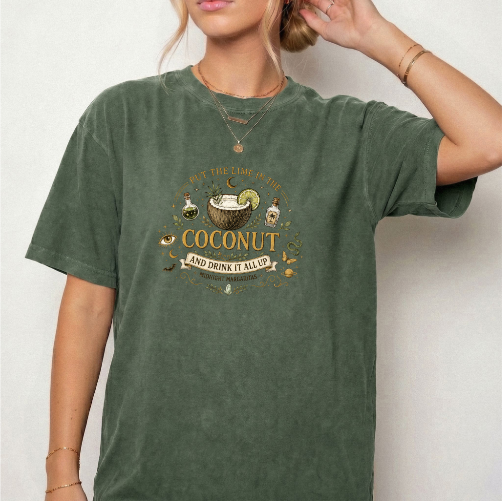 Coconut Cocktail Mystical Graphic Tee | Foxfire & Fable