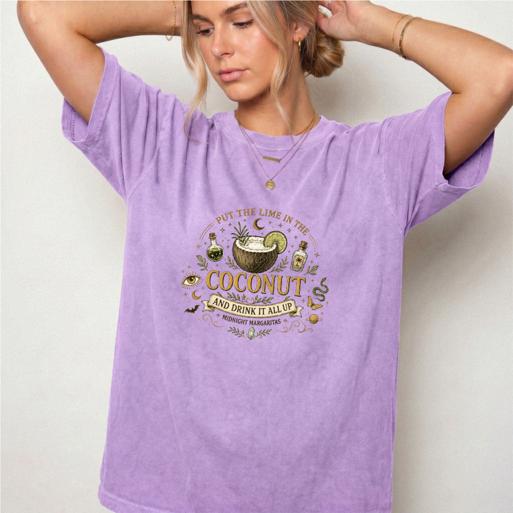 Coconut Cocktail Mystical Graphic Tee | Foxfire & Fable