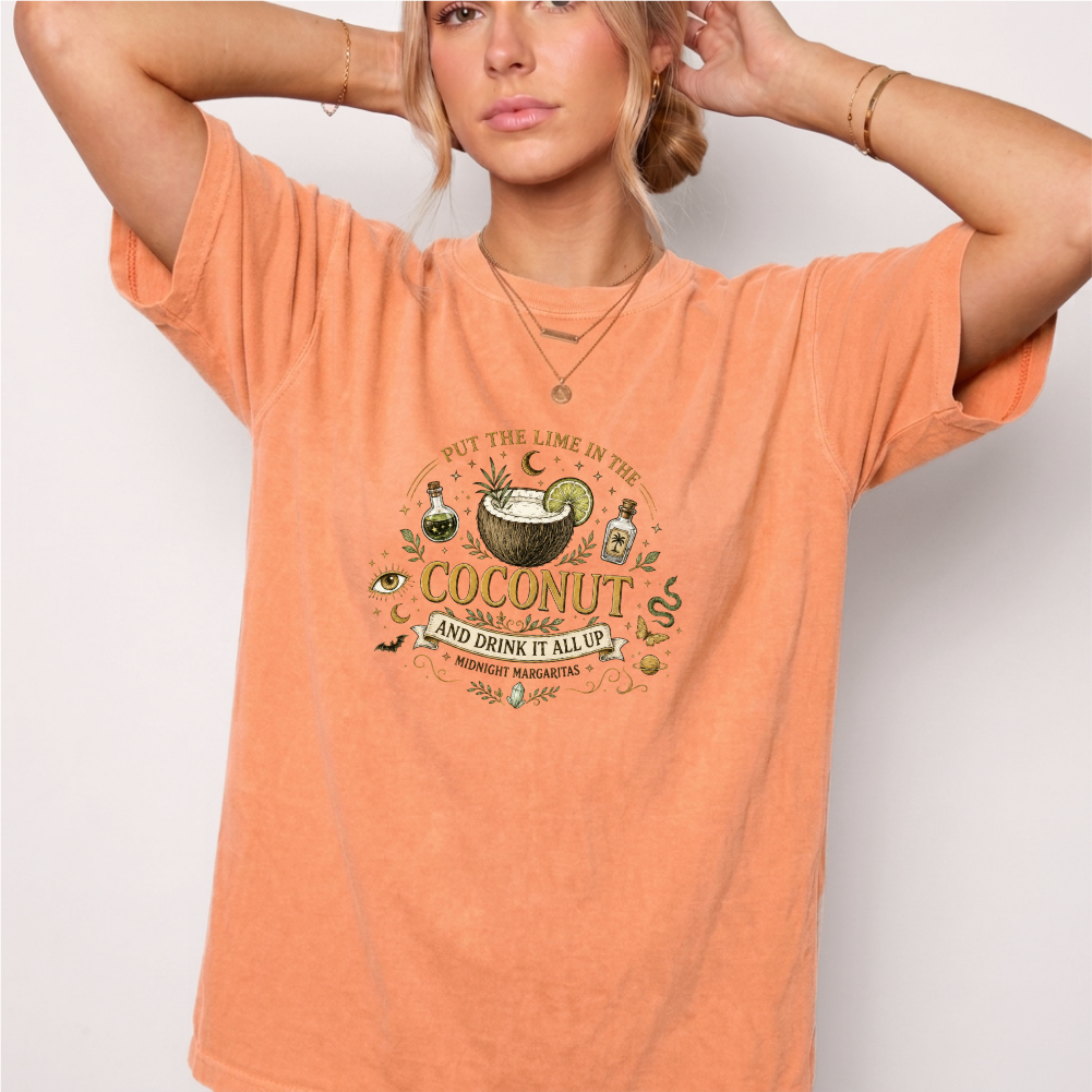 Coconut Cocktail Mystical Graphic Tee | Foxfire & Fable