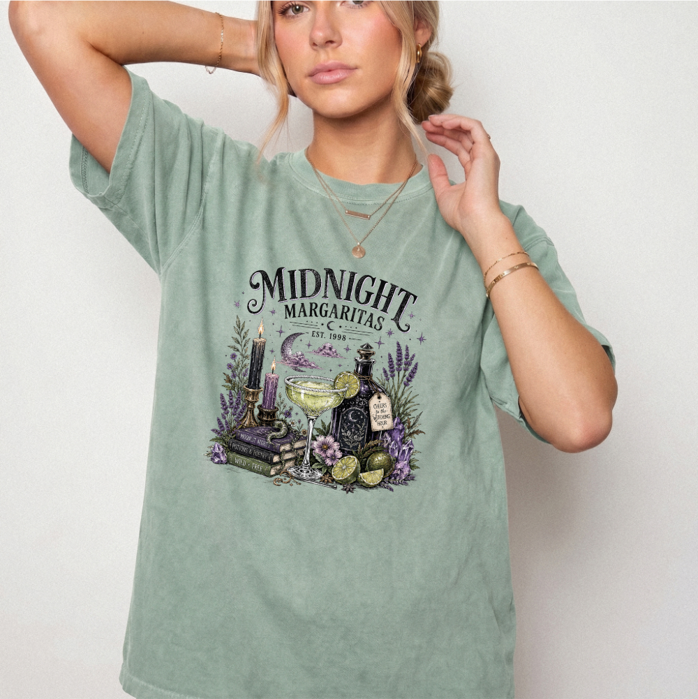 Midnight Margaritas Witchy Apothecary Graphic Tee | Foxfire & Fable