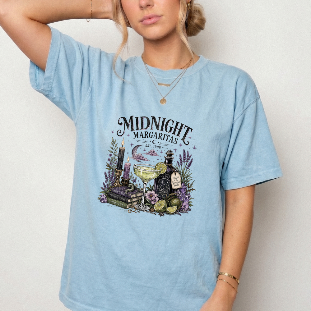 Midnight Margaritas Witchy Apothecary Graphic Tee | Foxfire & Fable