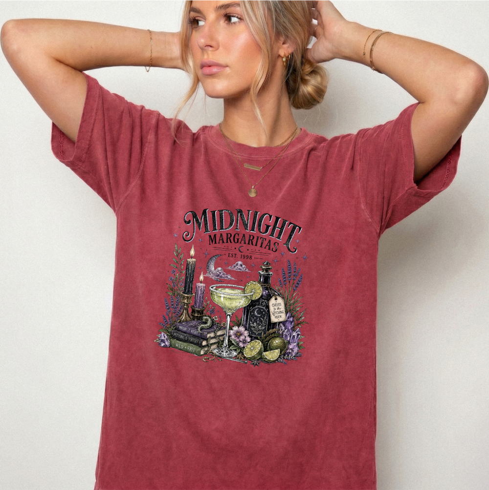 Midnight Margaritas Witchy Apothecary Graphic Tee | Foxfire & Fable