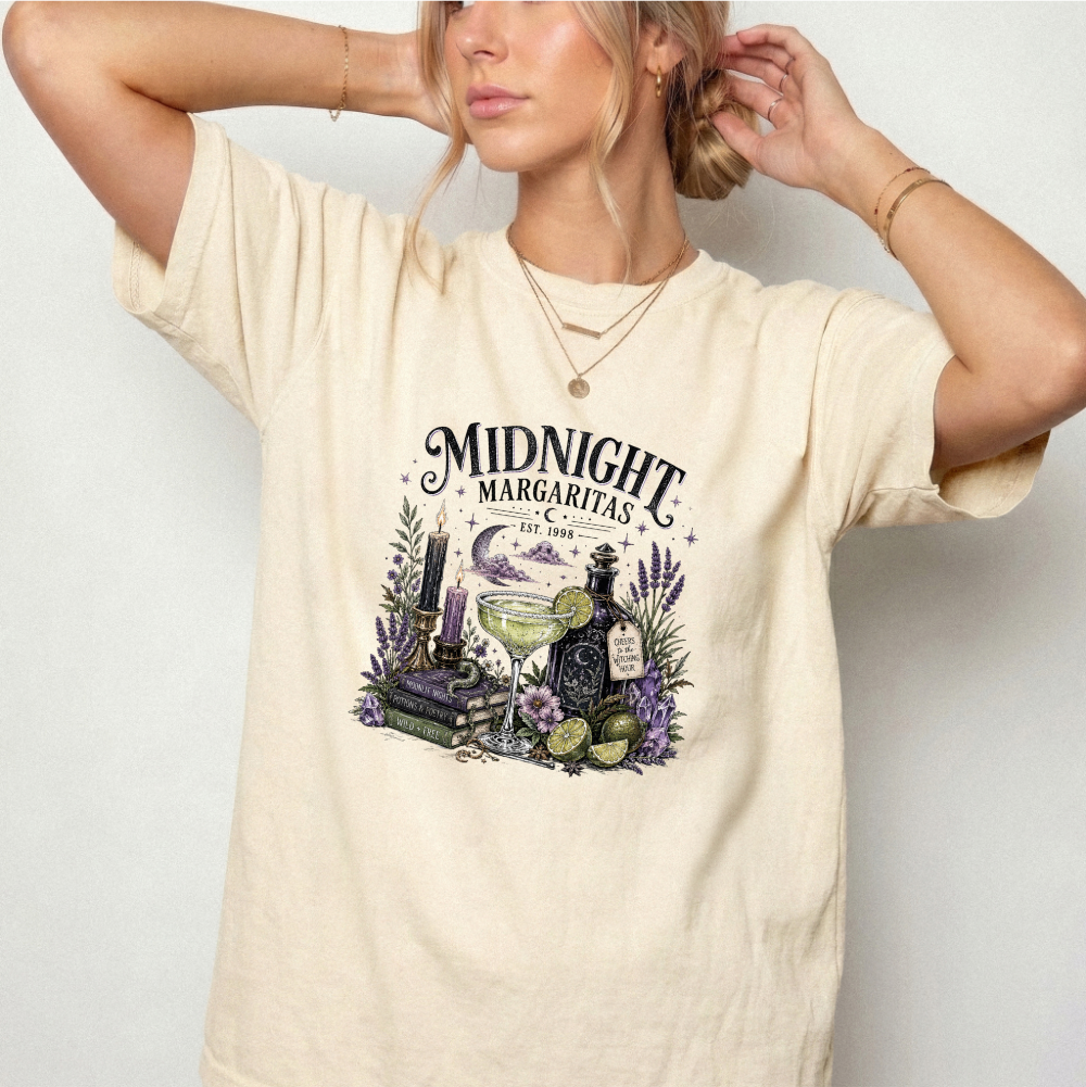 Midnight Margaritas Witchy Apothecary Graphic Tee | Foxfire & Fable