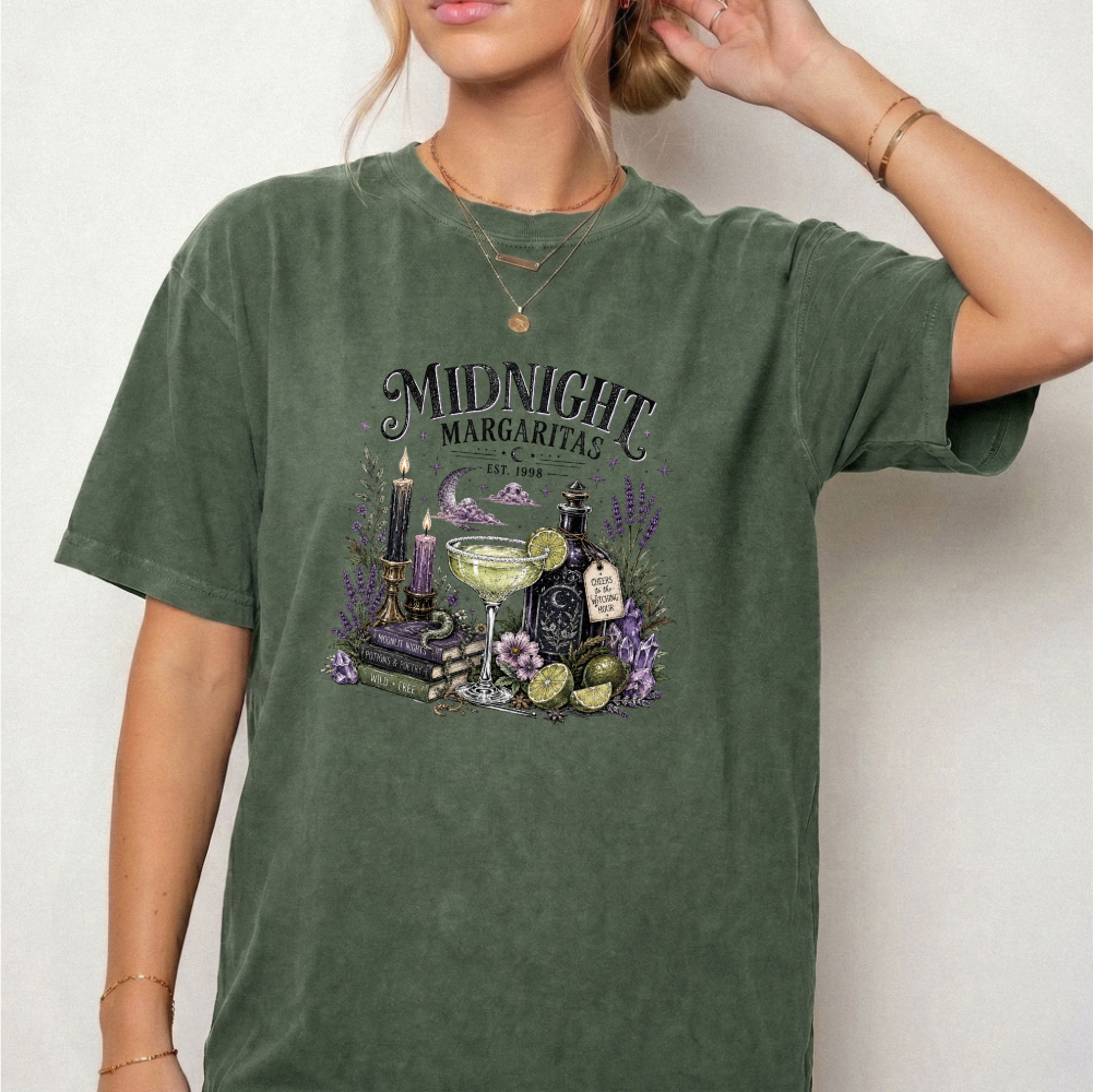 Midnight Margaritas Witchy Apothecary Graphic Tee | Foxfire & Fable