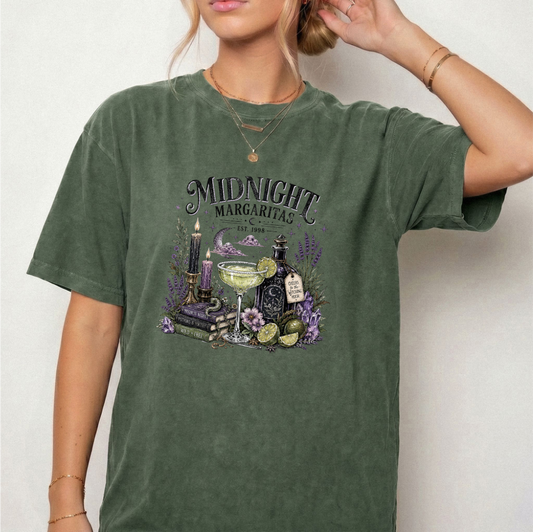 Midnight Margaritas Witchy Apothecary Graphic Tee | Foxfire & Fable