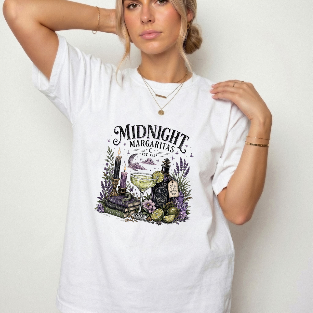 Midnight Margaritas Witchy Apothecary Graphic Tee | Foxfire & Fable