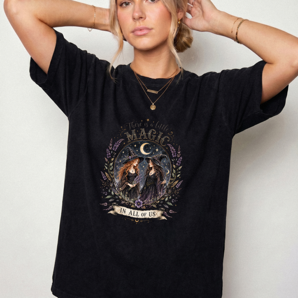 Witchy Magic Celestial Graphic Tee | Foxfire & Fable