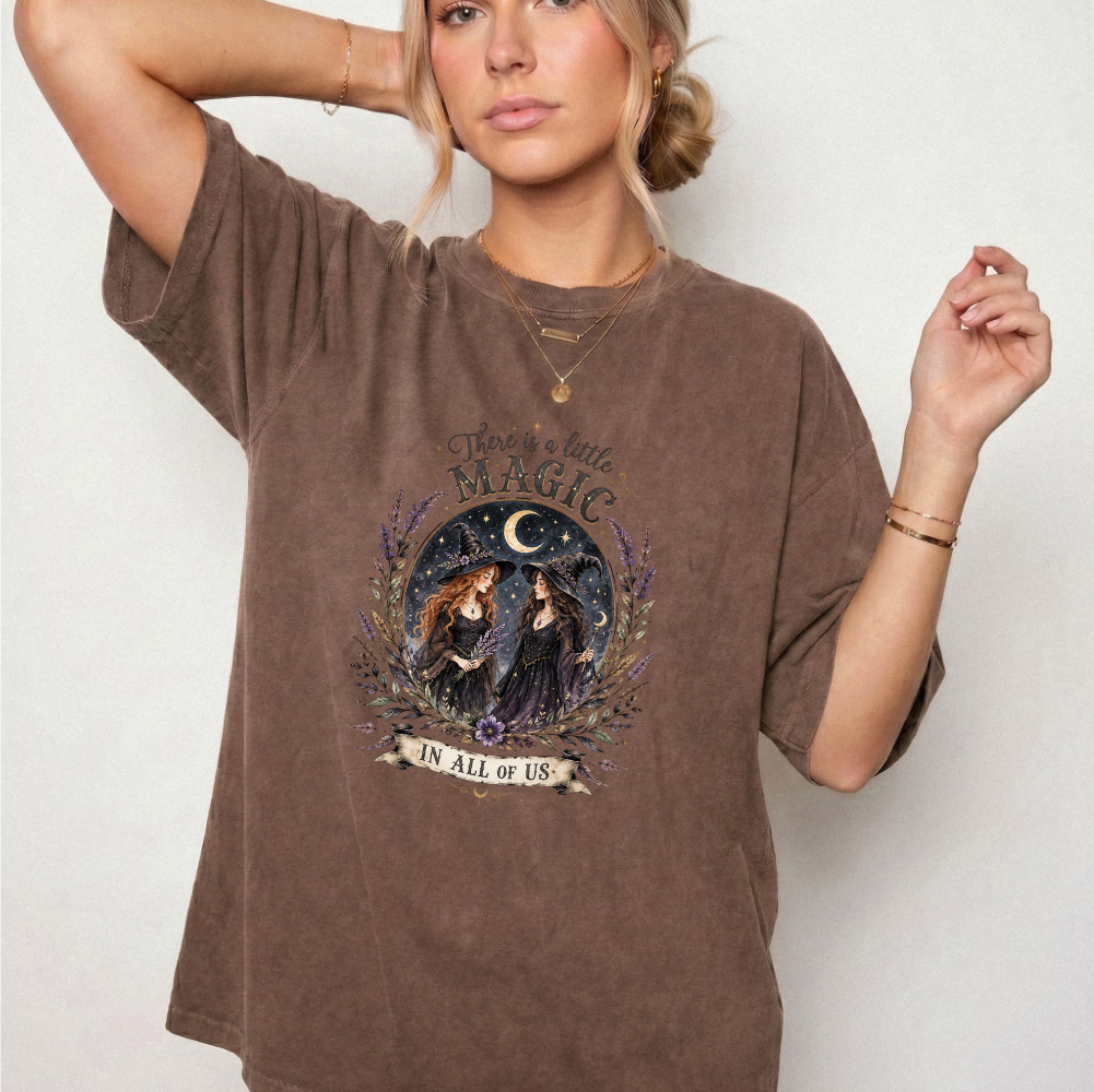 Witchy Magic Celestial Graphic Tee | Foxfire & Fable