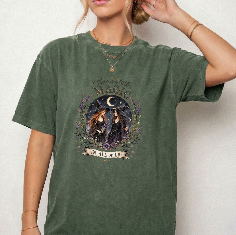Witchy Magic Celestial Graphic Tee | Foxfire & Fable